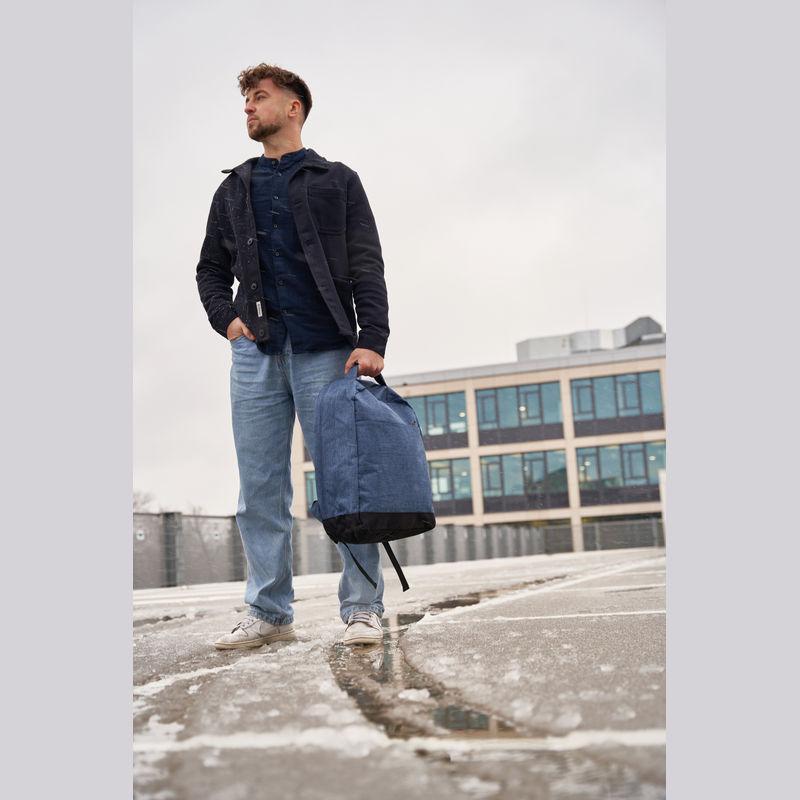 Rucsac laptop din poliester Albastru