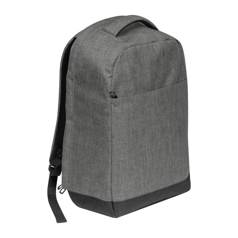 Rucsac laptop din poliester Gri-Argintiu