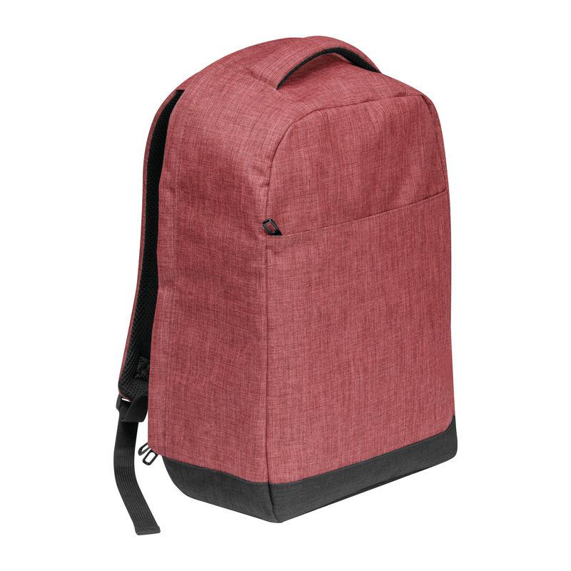 Rucsac laptop din poliester Roșu