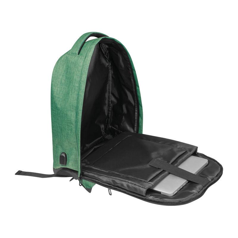 Rucsac laptop din poliester Verde