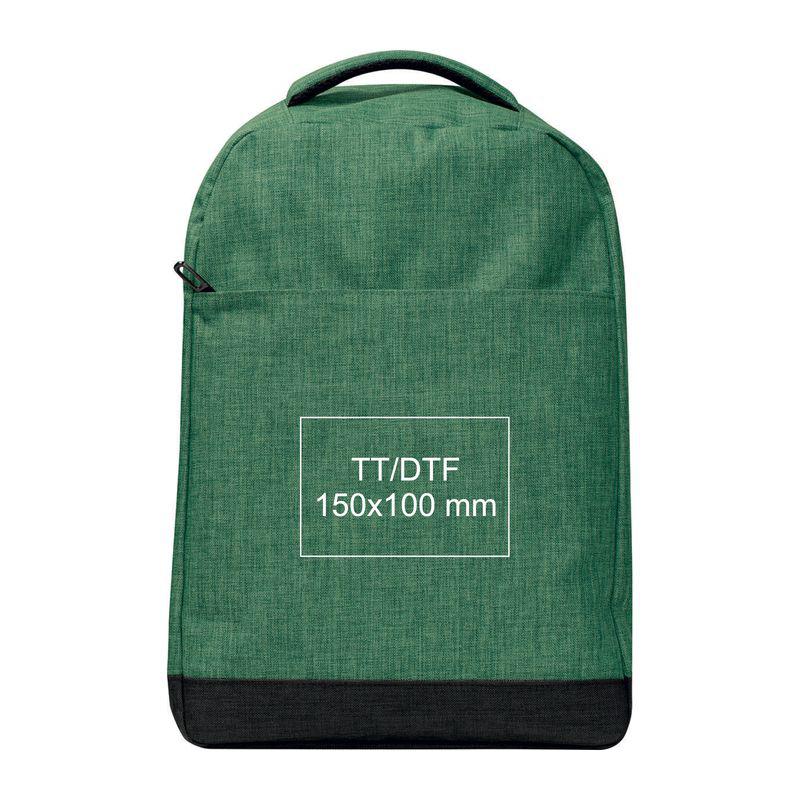 Rucsac laptop din poliester Verde