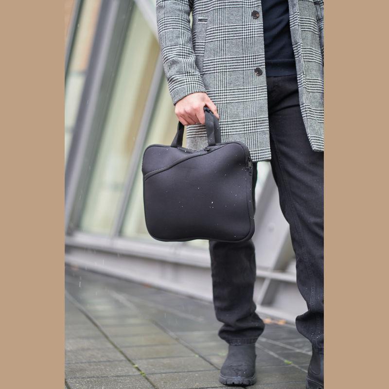 Geantă laptop din neopren Negru