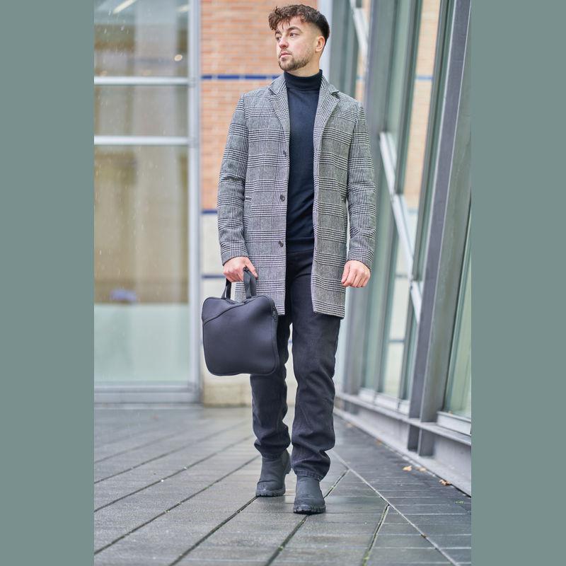 Geantă laptop din neopren Negru