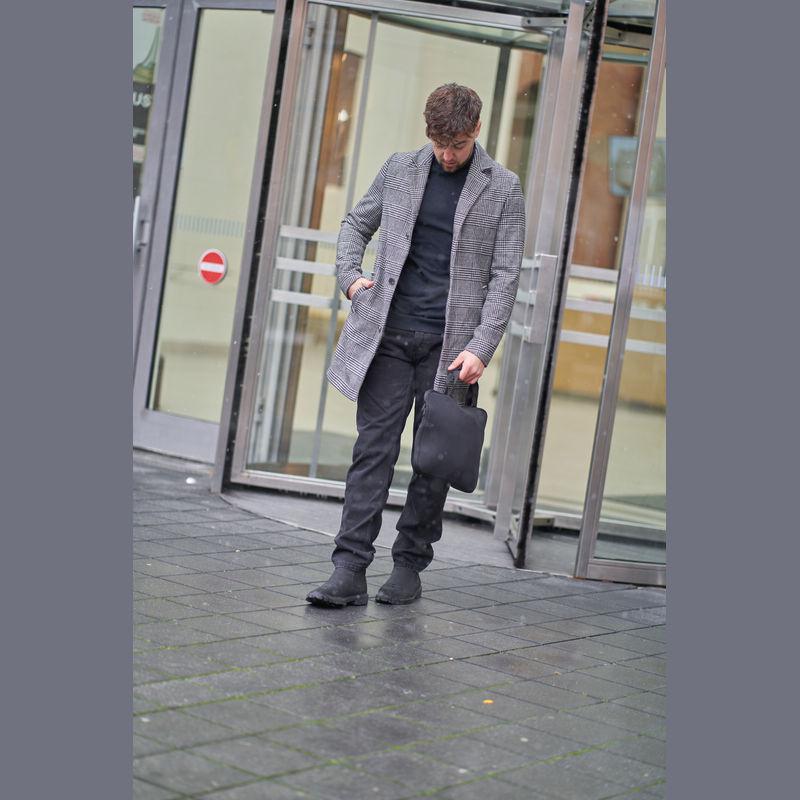 Geantă laptop din neopren Negru