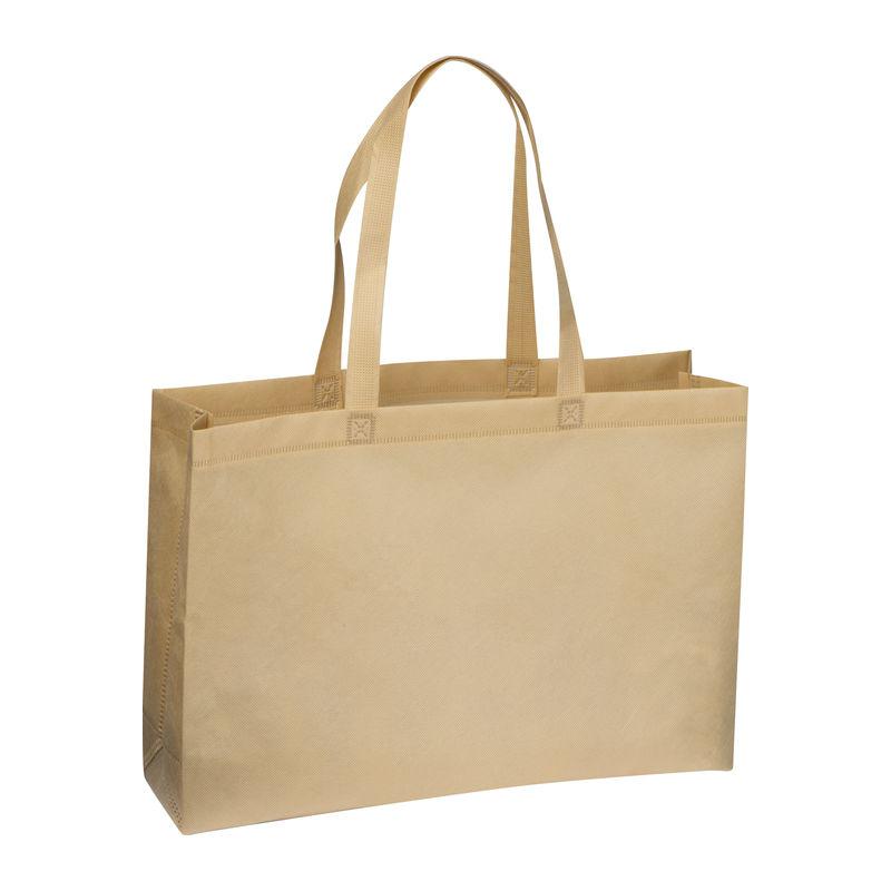 Sacoșă mare non-woven Beige