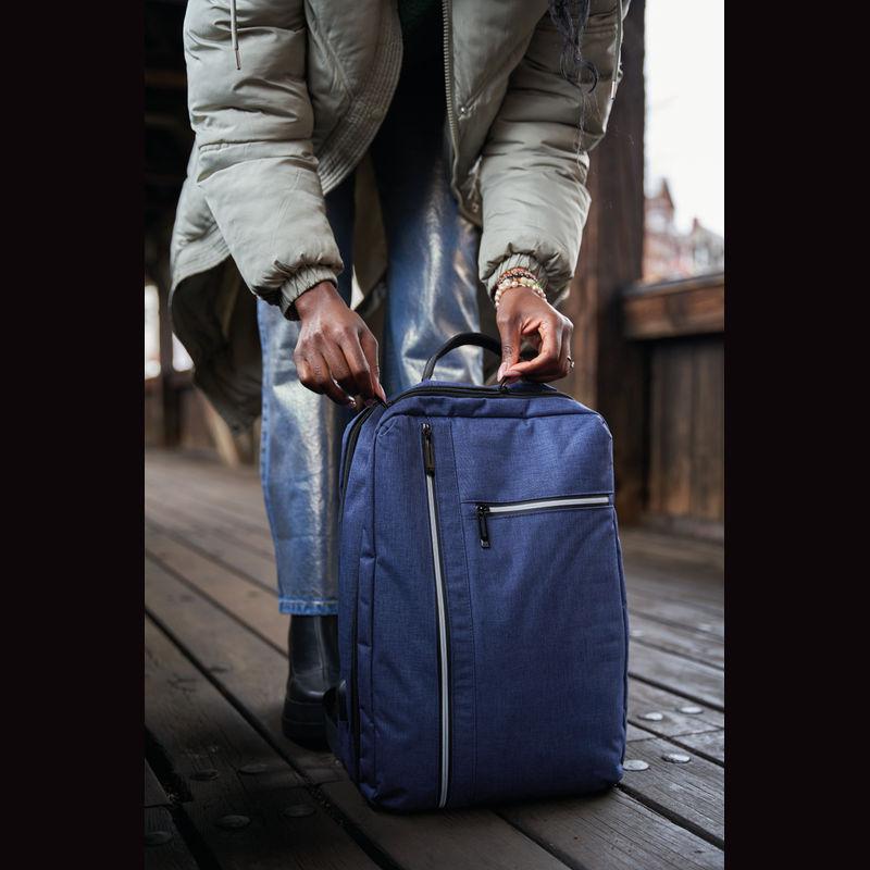 Rucsac din poliester impermeabil Albastru