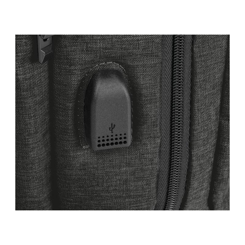 Rucsac din poliester impermeabil Negru