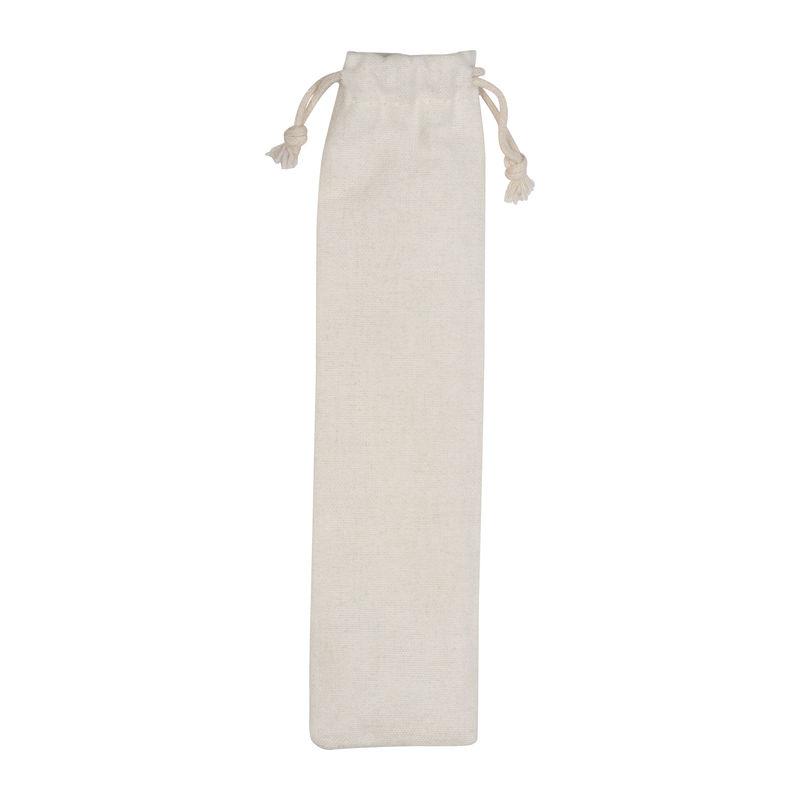 Set de tacâmuri într-o husă din bumbac Beige