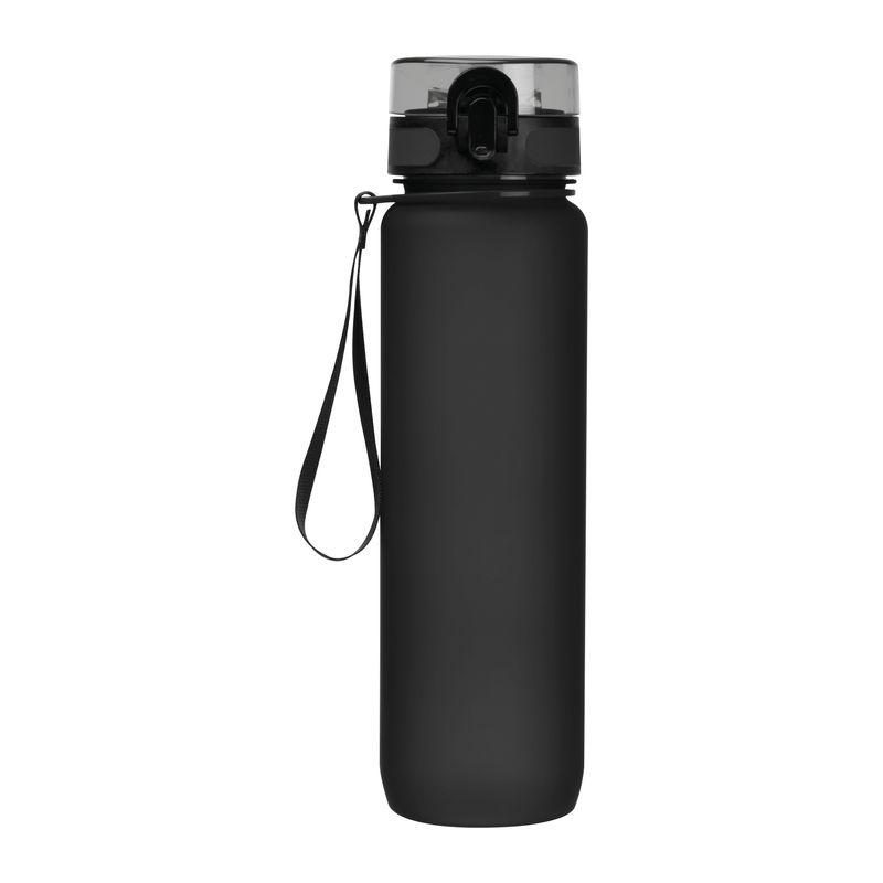 Sticlă sport din tritan Negru