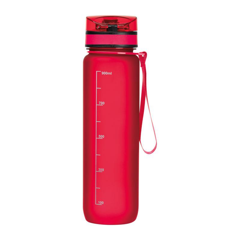 Sticlă sport din tritan Roșu