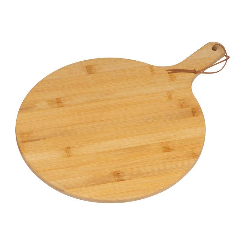 Tavă rotundă din bambus Beige