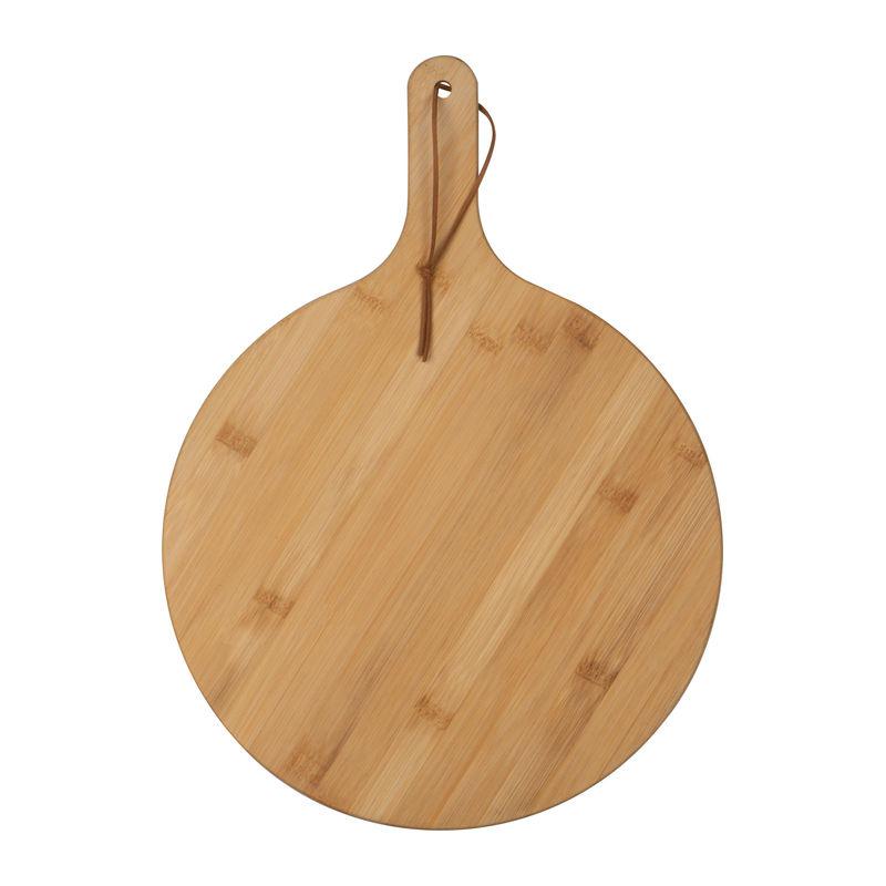 Tavă rotundă din bambus Beige