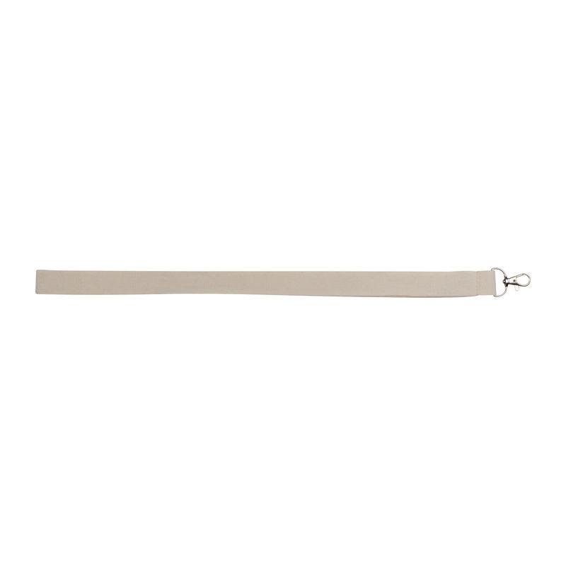 Lanyard din bumbac Beige