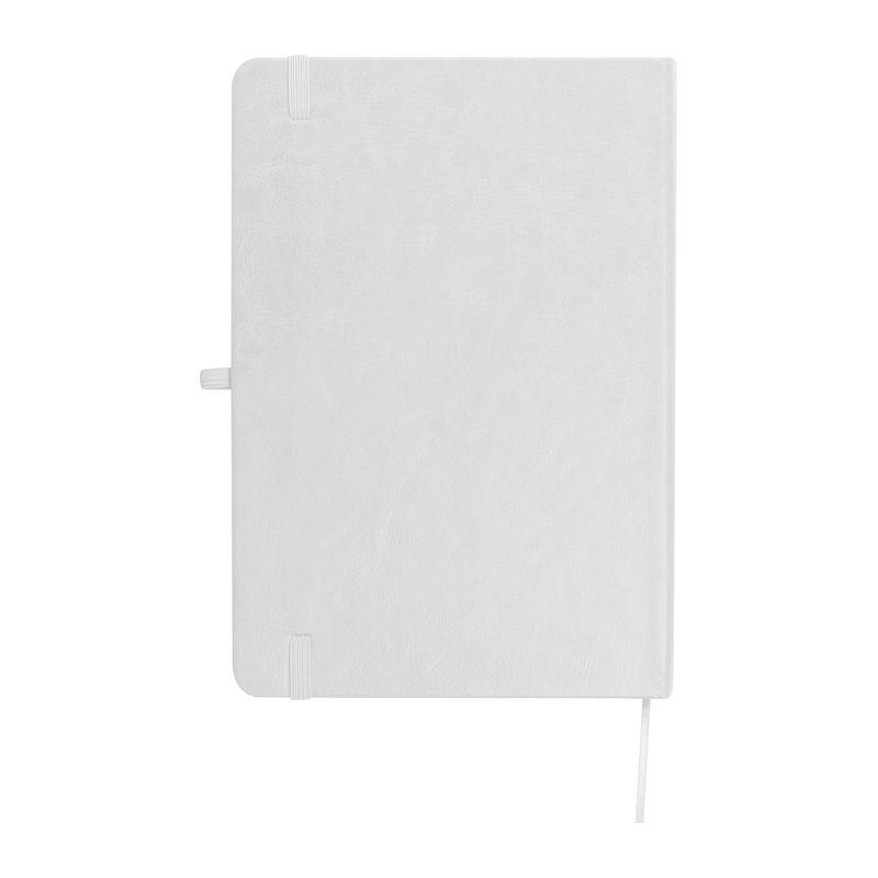 Caiet A6 cu coperți PU Alb