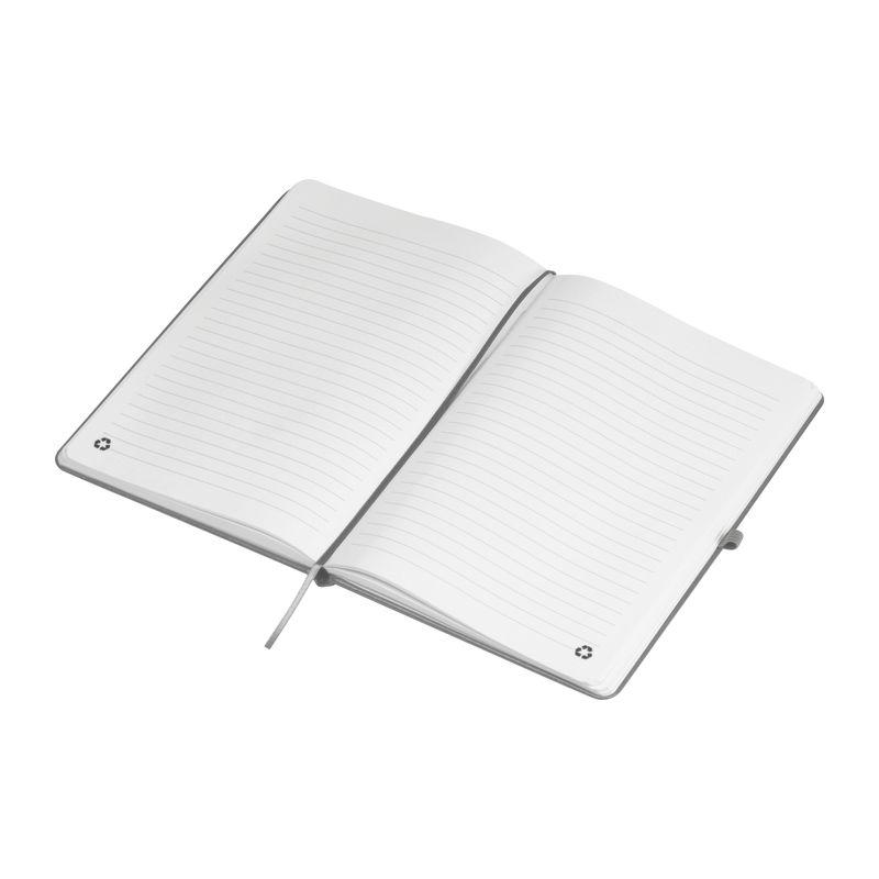 Caiet A6 cu coperți PU Gri