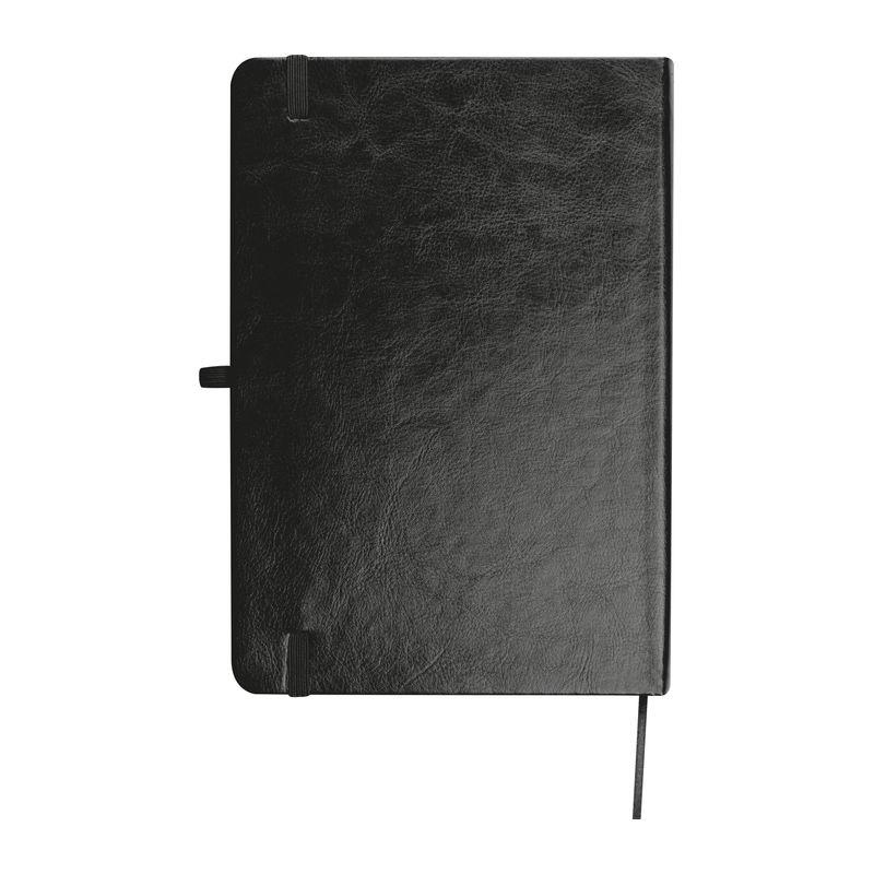 Caiet A6 cu coperți PU Negru