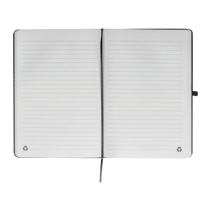 Caiet A6 cu coperți PU Negru