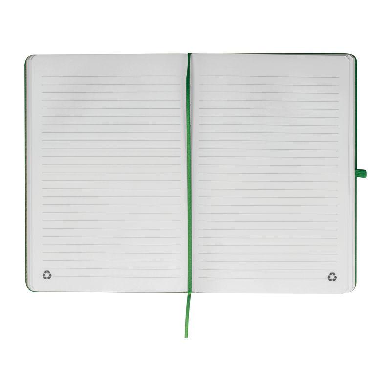 Caiet A6 cu coperți PU Verde Inchis