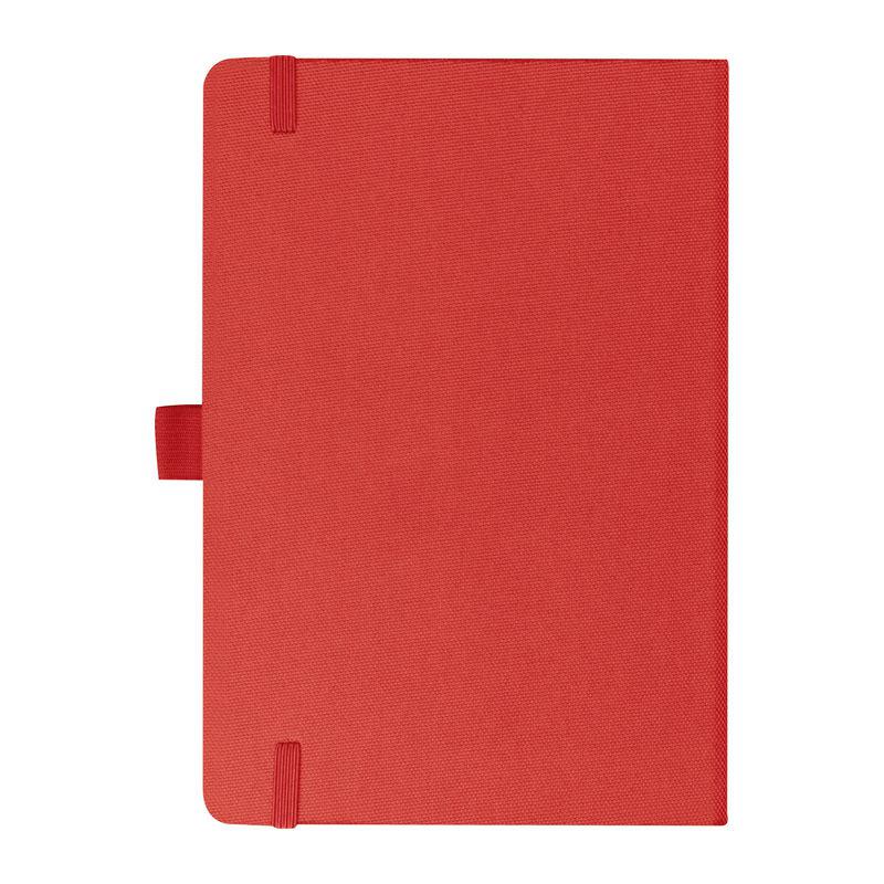 Caiet cu coperta din bambus Roșu