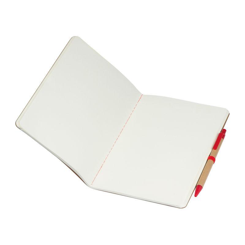 Caiet de notiţe cu pix Roșu