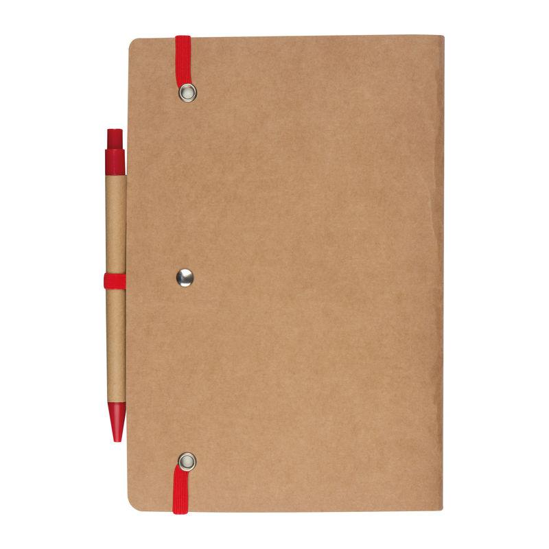 Caiet de notiţe cu pix Roșu
