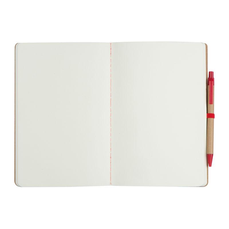 Caiet de notiţe cu pix Roșu