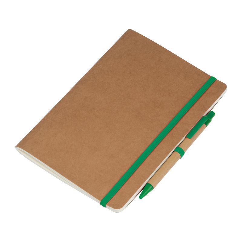 Caiet de notiţe cu pix Verde