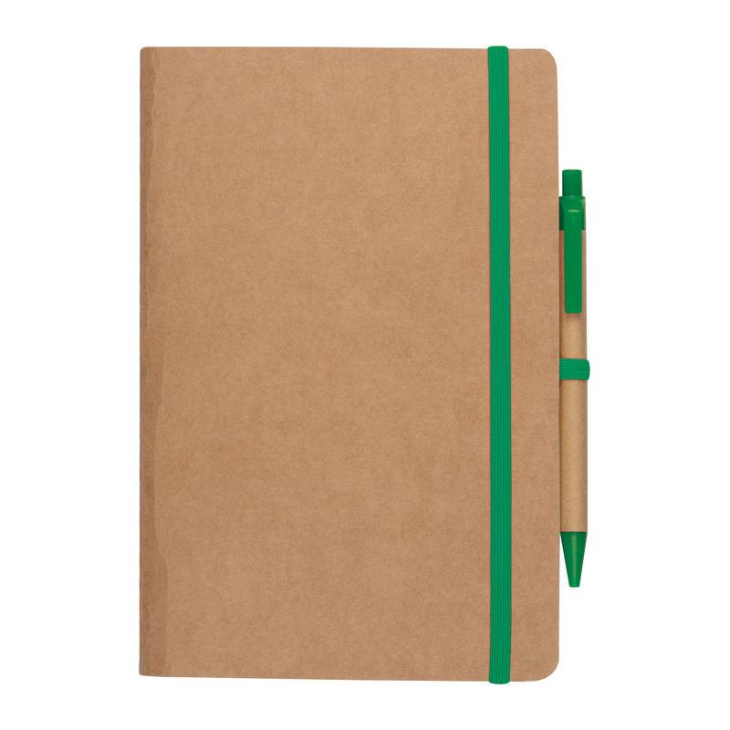 Caiet de notiţe cu pix Verde
