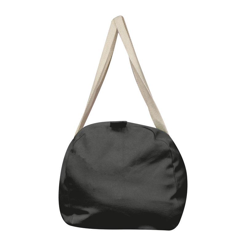 Geantă de weekend din canvas Negru