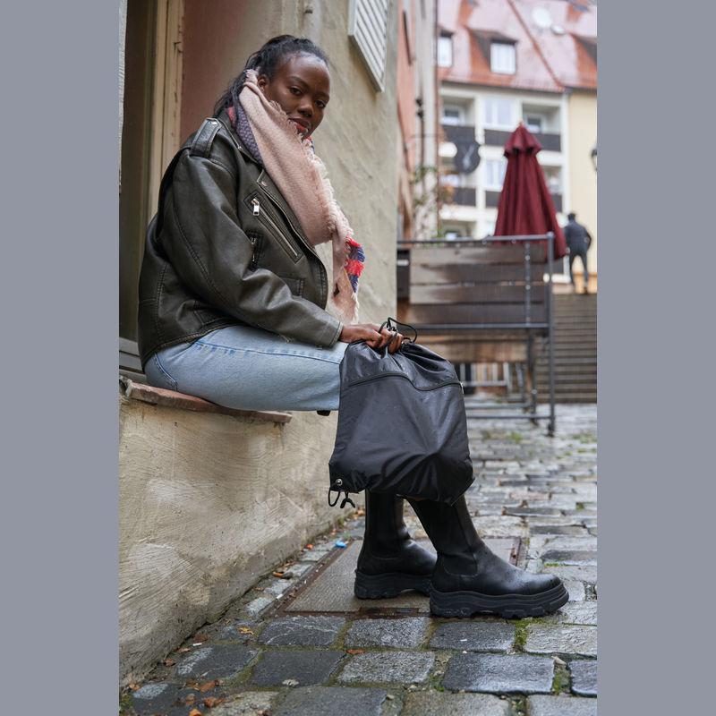 Geantă sport RPET Negru