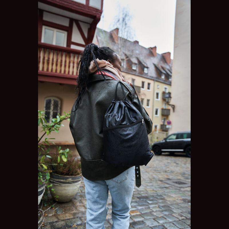 Geantă sport RPET Negru