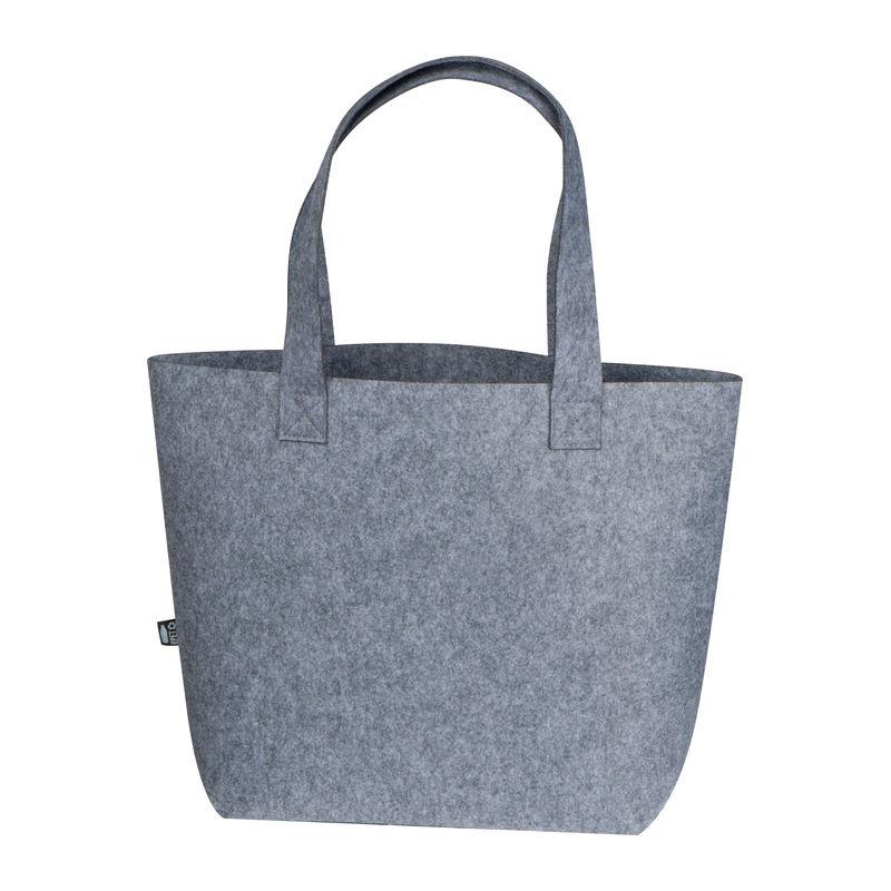Sacoșă de cumpărături din pâslă RPET Gri