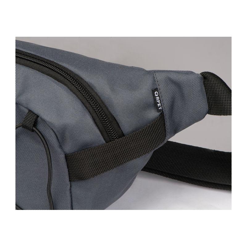 Borsetă din material RPET Gri-Argintiu