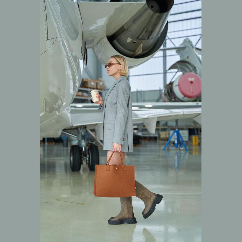 Sacoşă din pâslă RPET Maro