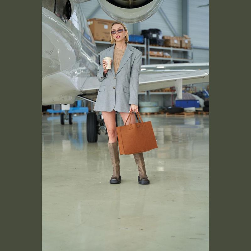 Sacoşă din pâslă RPET Maro