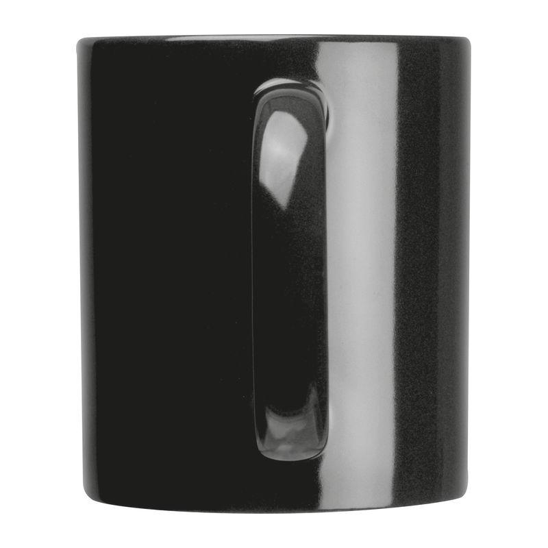 Cană ceramică lucioasă Negru