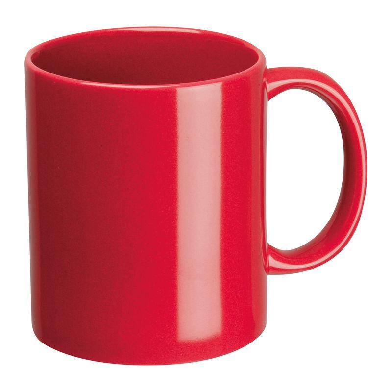 Cană ceramică lucioasă Roșu