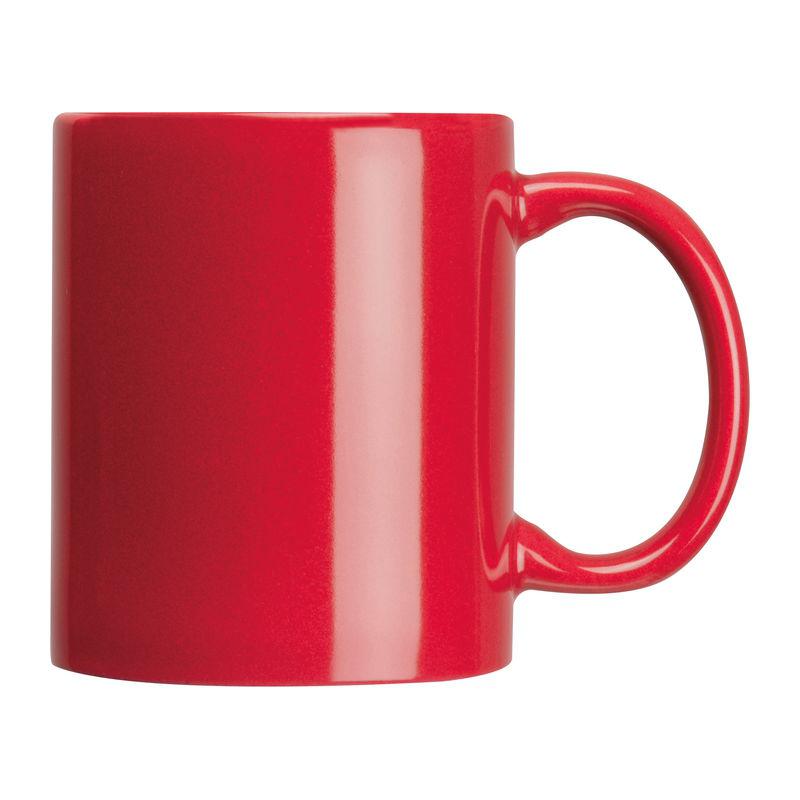 Cană ceramică lucioasă Roșu
