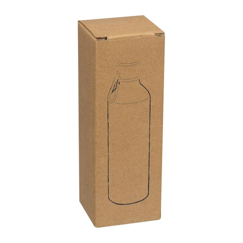 Sticlă mare de băut din aluminiu reciclat Gri