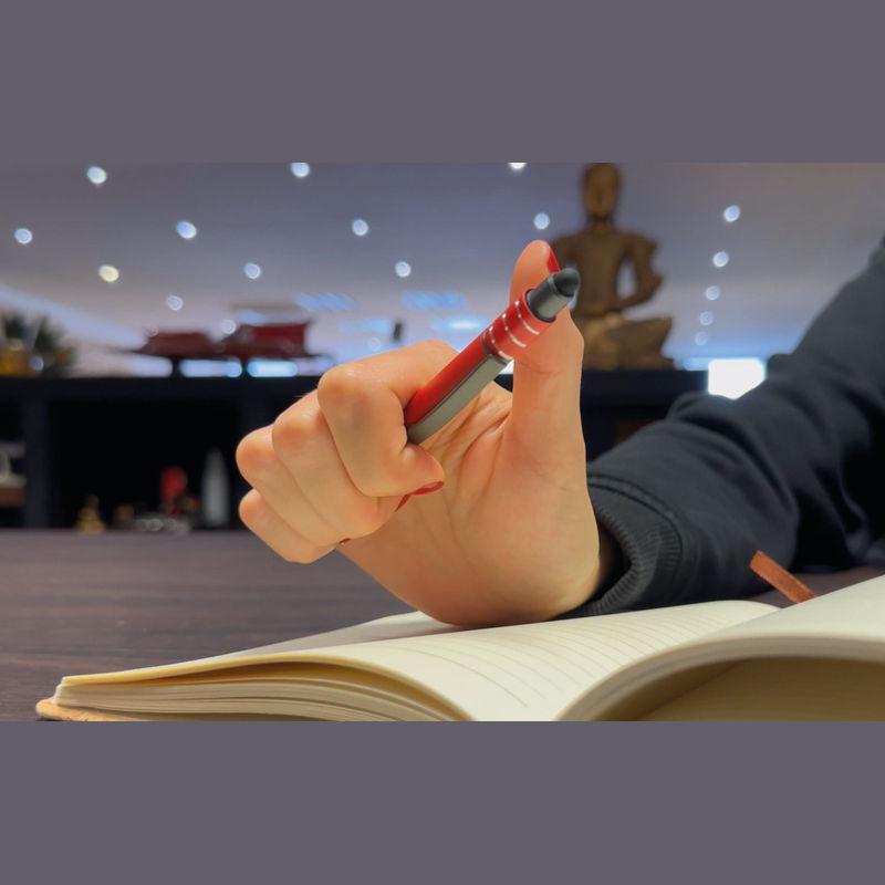 Pix antistres din aluminiu Roșu