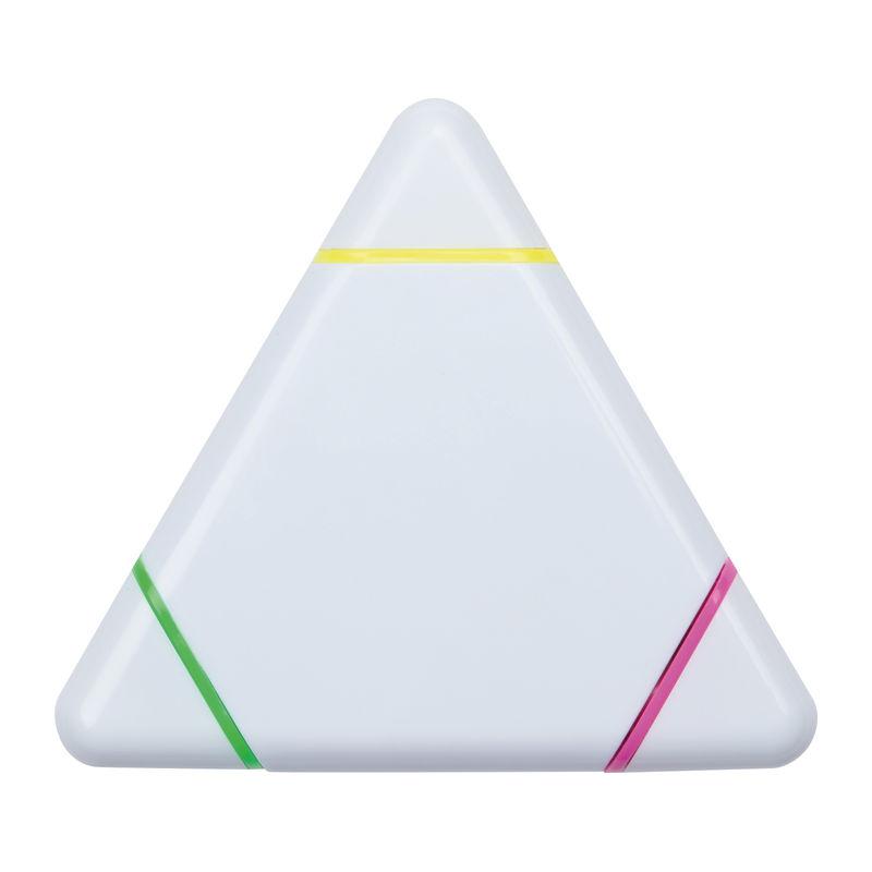 Marker în formă triunghiulară Alb