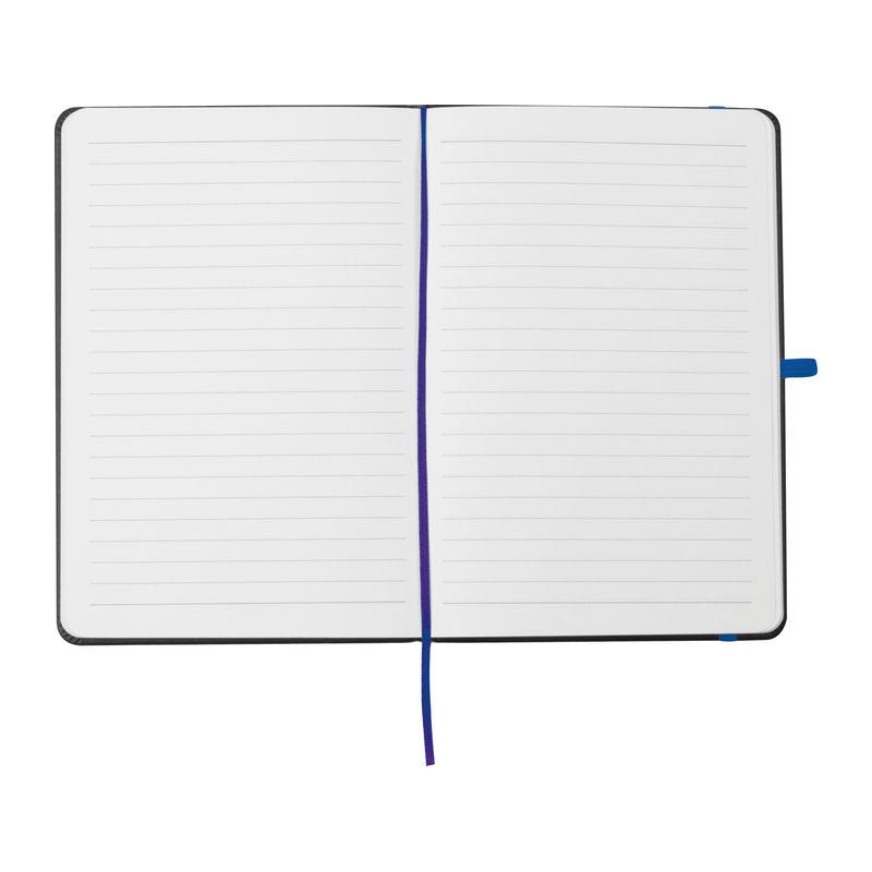 Notes A5 cu bandă colorată Albastru