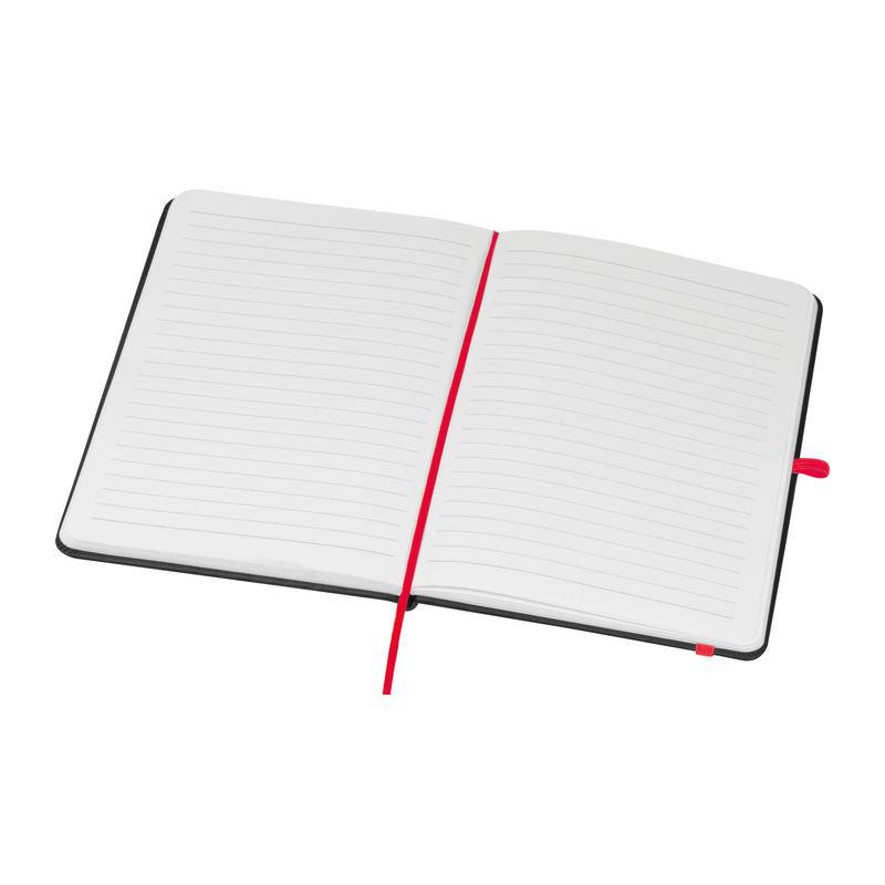 Notes A5 cu bandă colorată Roșu