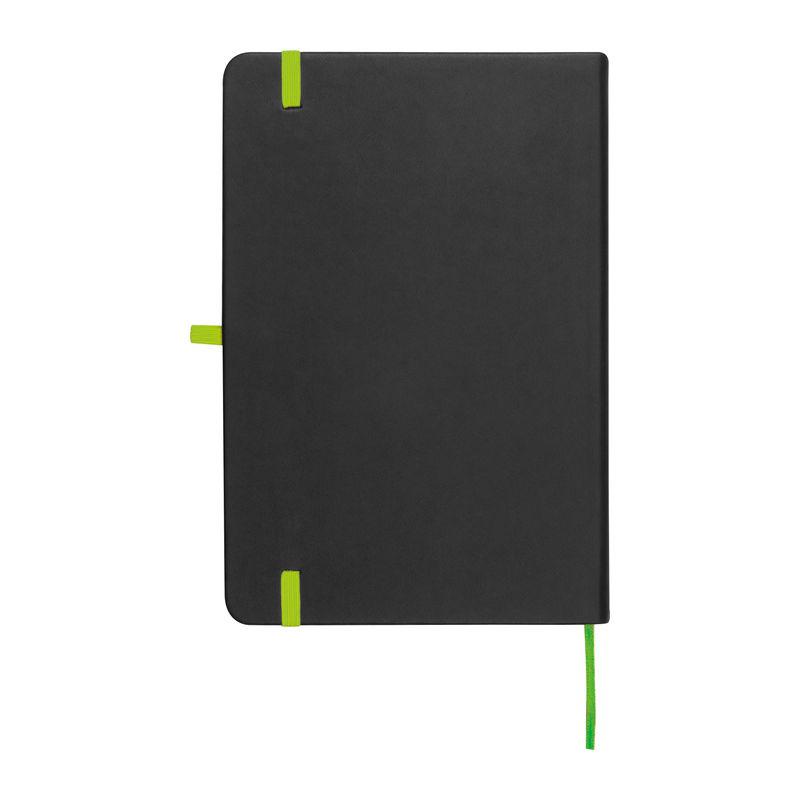 Notes A5 cu bandă colorată LIght Green