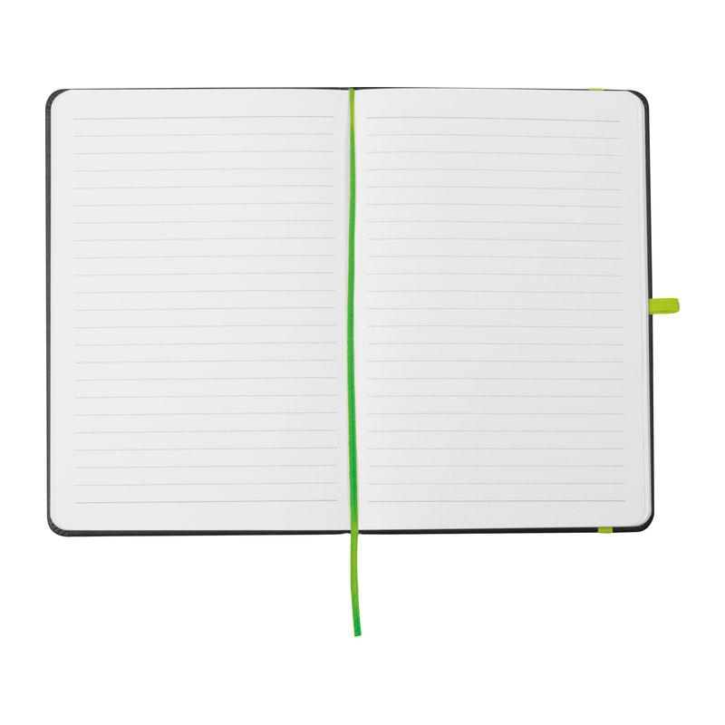 Notes A5 cu bandă colorată LIght Green