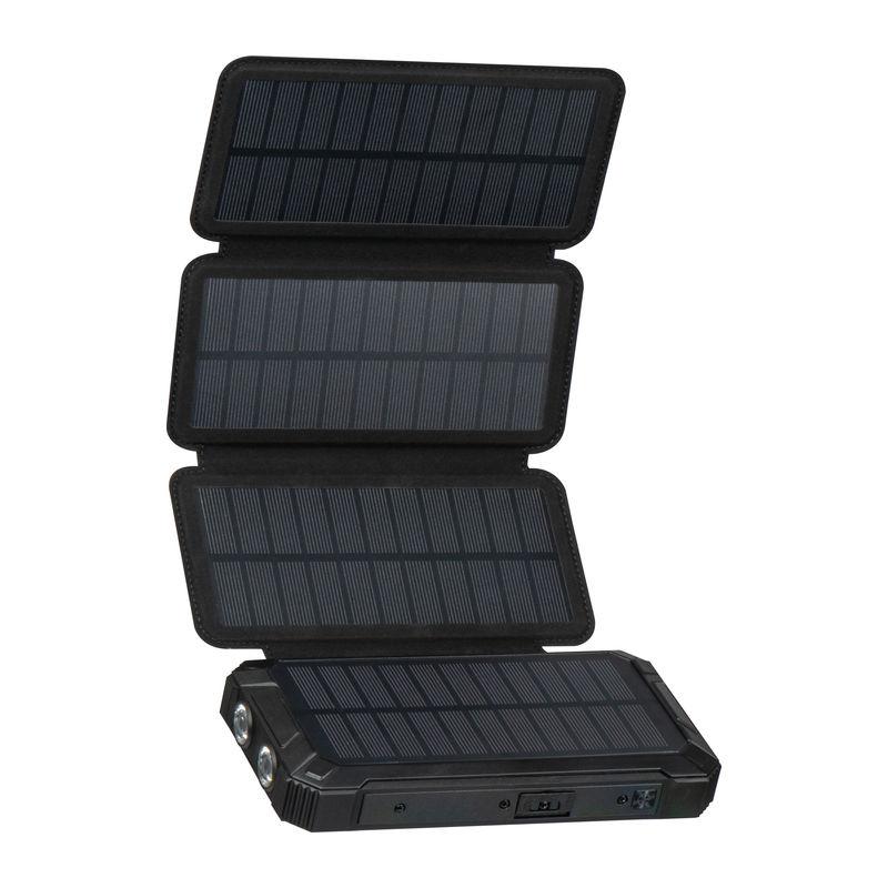 Powerbank solar 20000 mAh Negru