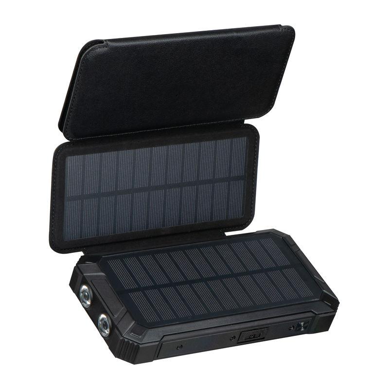 Powerbank solar 20000 mAh Negru