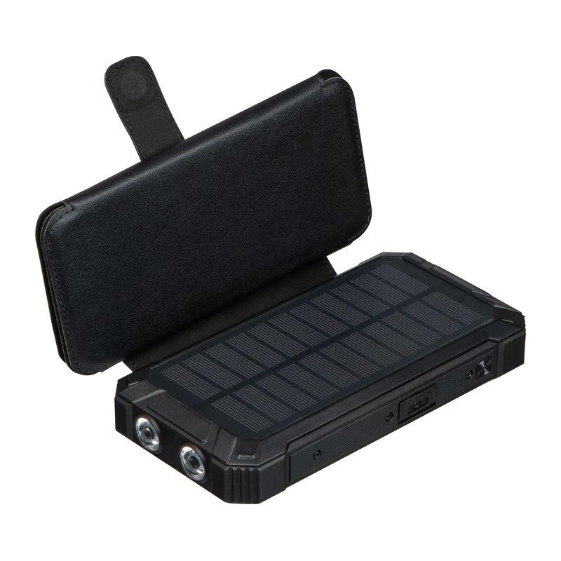 Powerbank solar 20000 mAh Negru