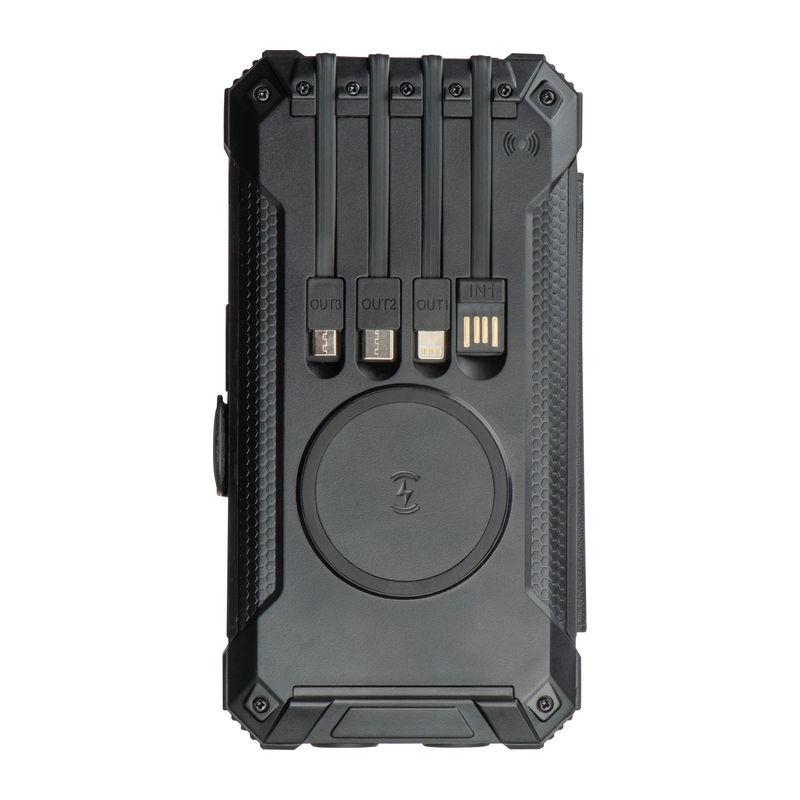 Powerbank solar 20000 mAh Negru