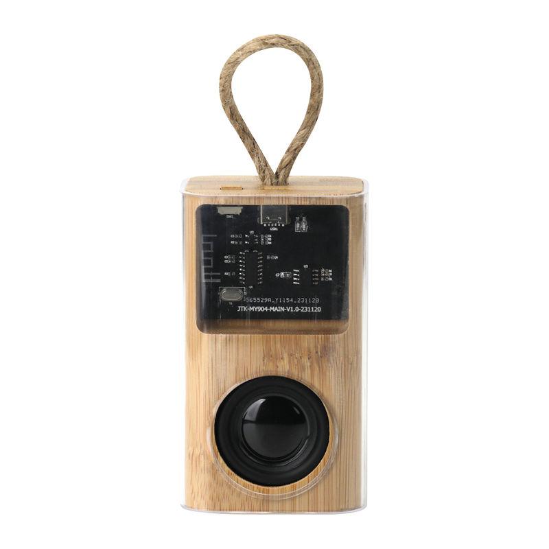 Boxă Bluetoothcu carcasă transparentă Beige